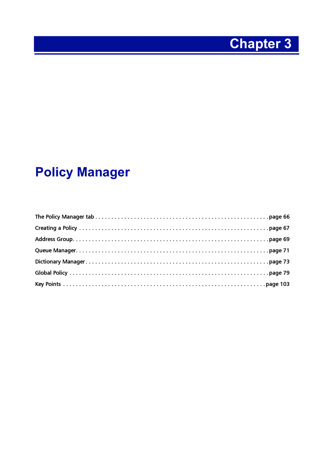 Surf Control 5.2.4 manual Policy Manager 