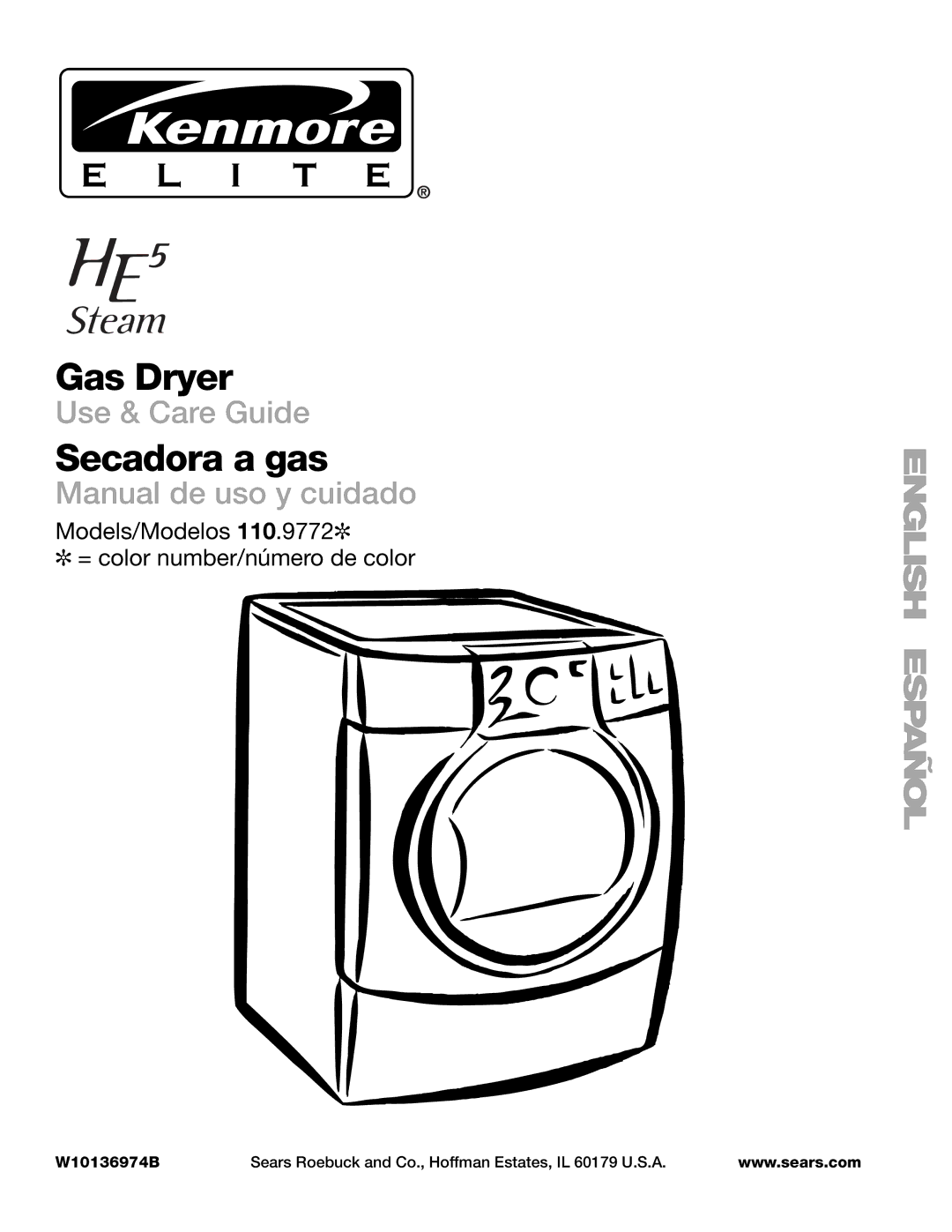 Suunto 110.9772 manual Gas Dryer 