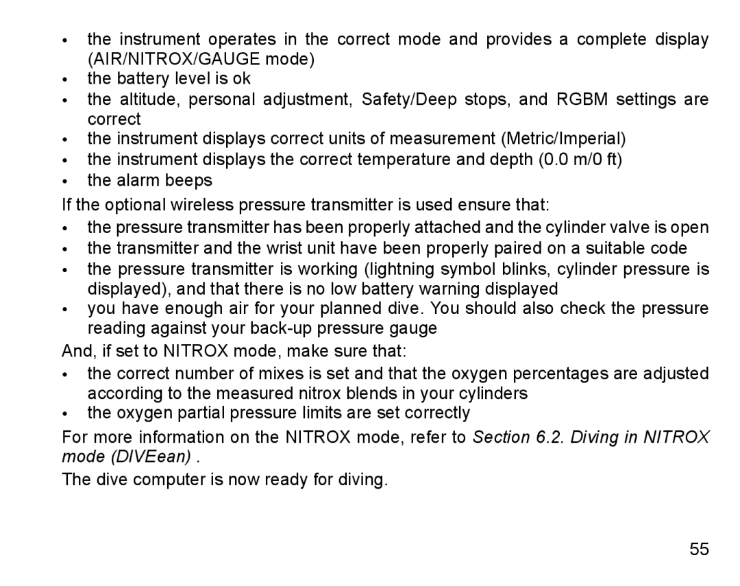 Suunto D9 manual 