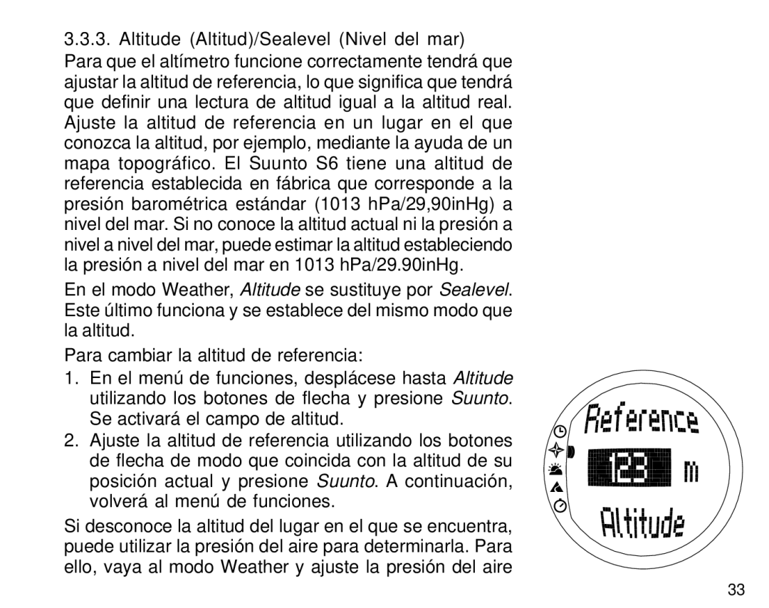 Suunto S6 manual 