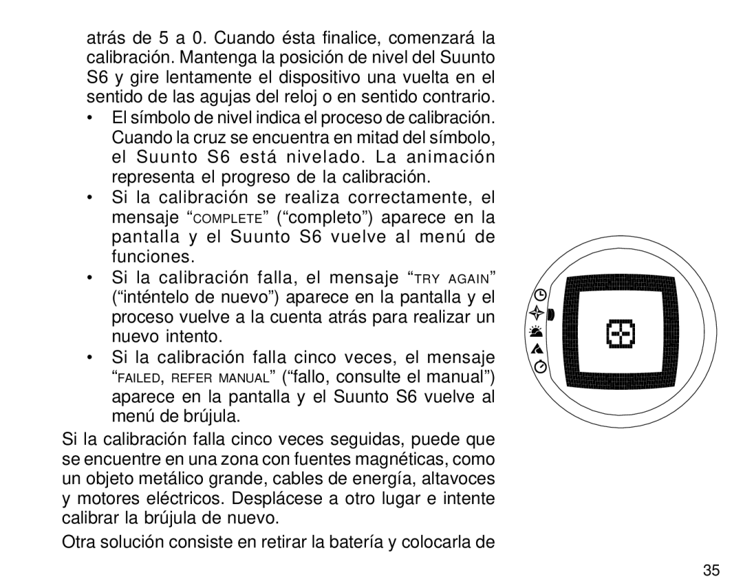 Suunto S6 manual 