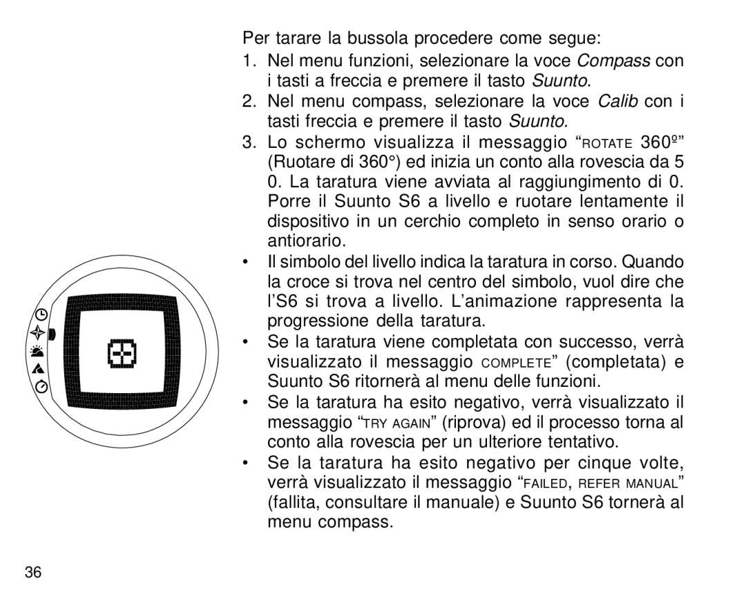 Suunto S6 manual 