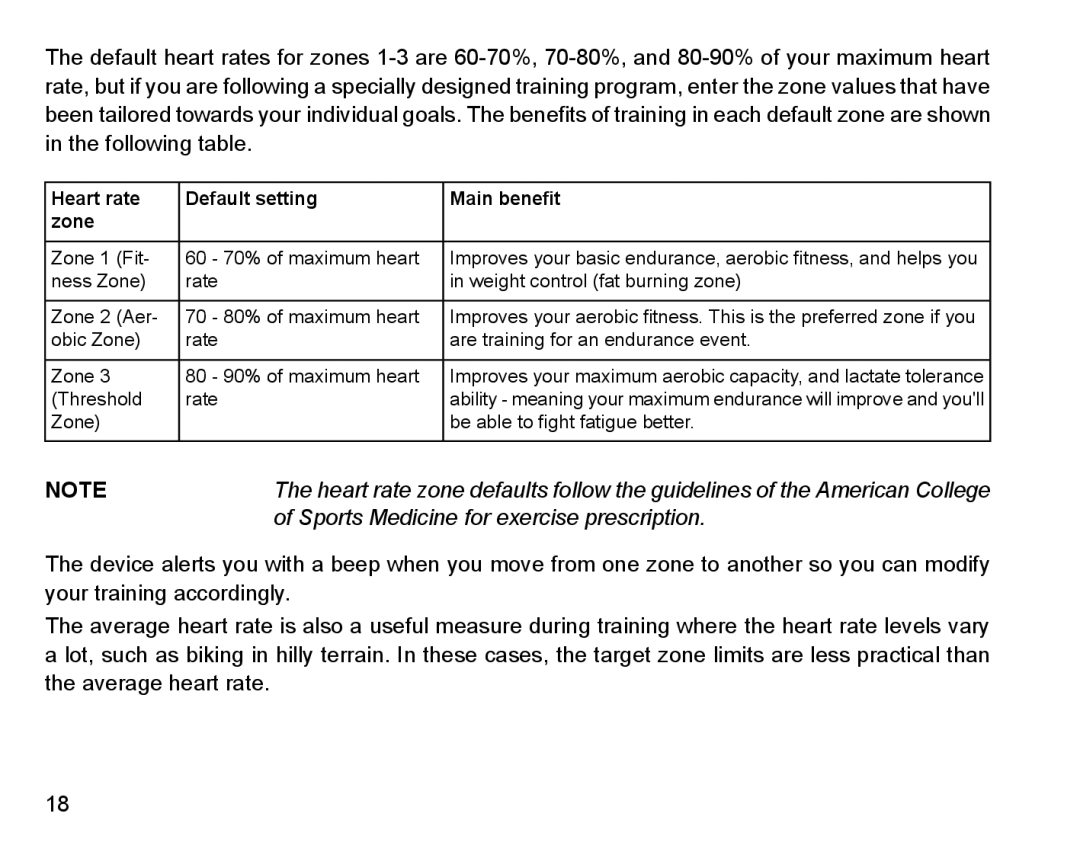 Suunto Stopwatch manual Sports Medicine for exercise prescription 