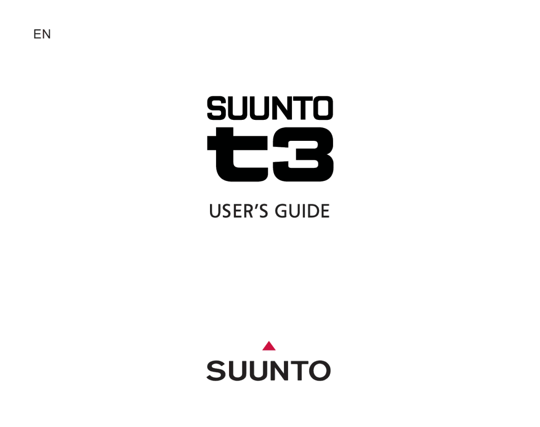 Suunto t3 manual 