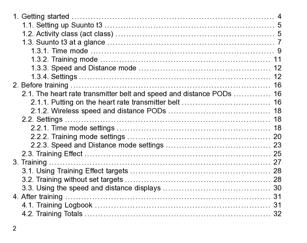 Suunto t3 manual 