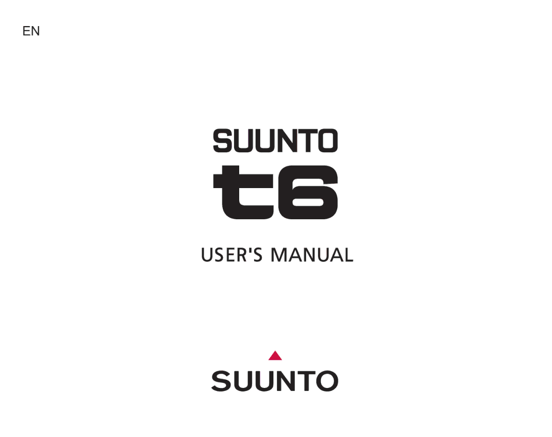 Suunto T6 manual 