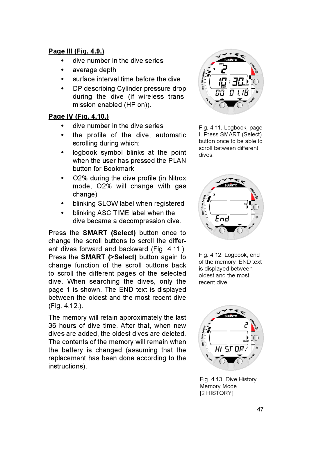 Suunto VYTEC DS manual III Fig 