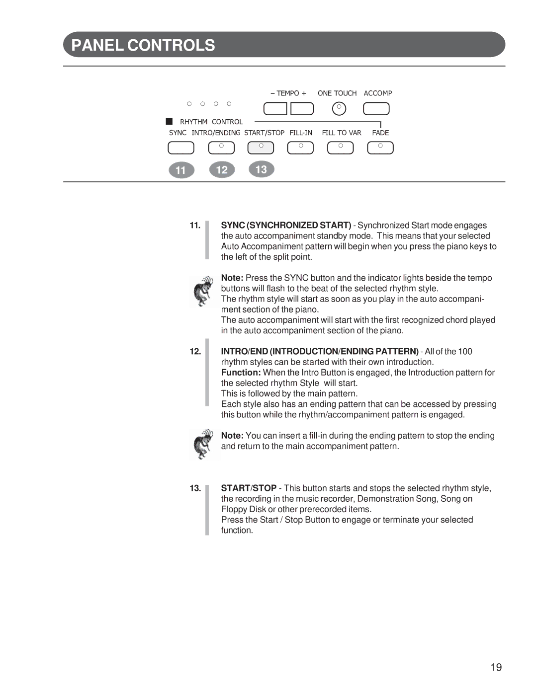 Suzuki Musical Instrument Corp GP-3 manual 11 12 