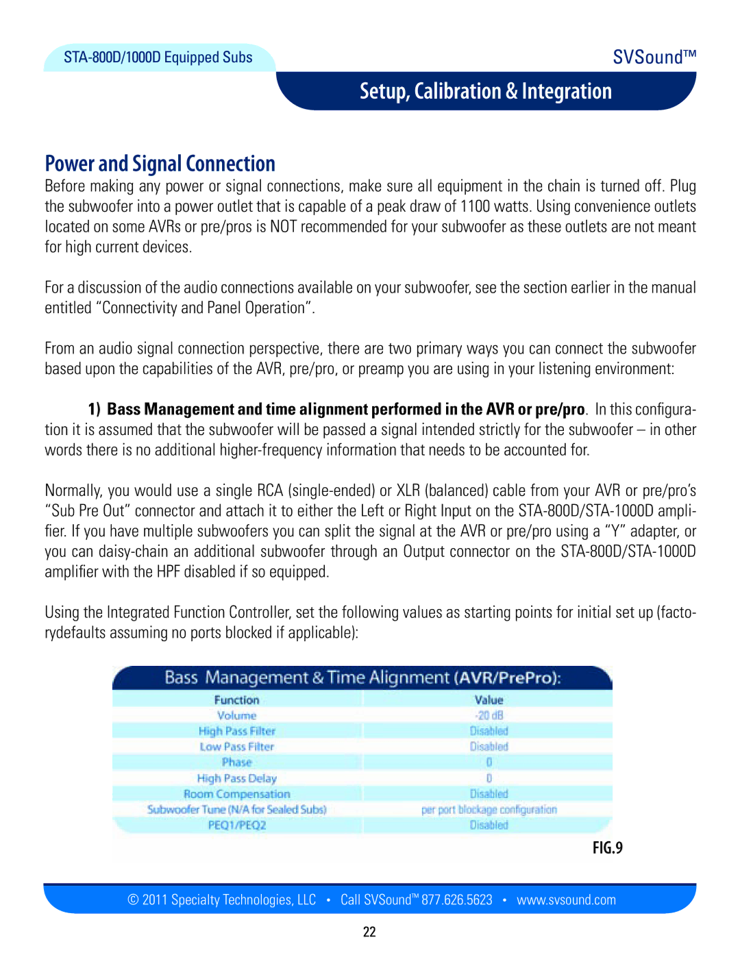 SV Sound PB13-Ultra, PB12-Plus, PC12-Plus, SB13-Plus, SB13-Ultra, PC13-Ultra manual Power and Signal Connection 