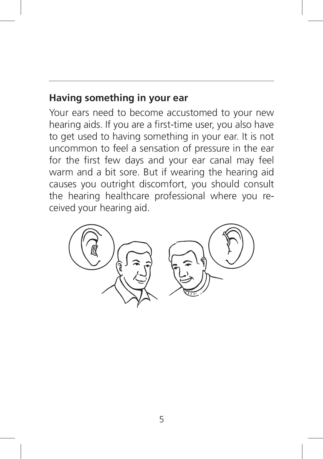 SV Sound SV-19 manual Having something in your ear 