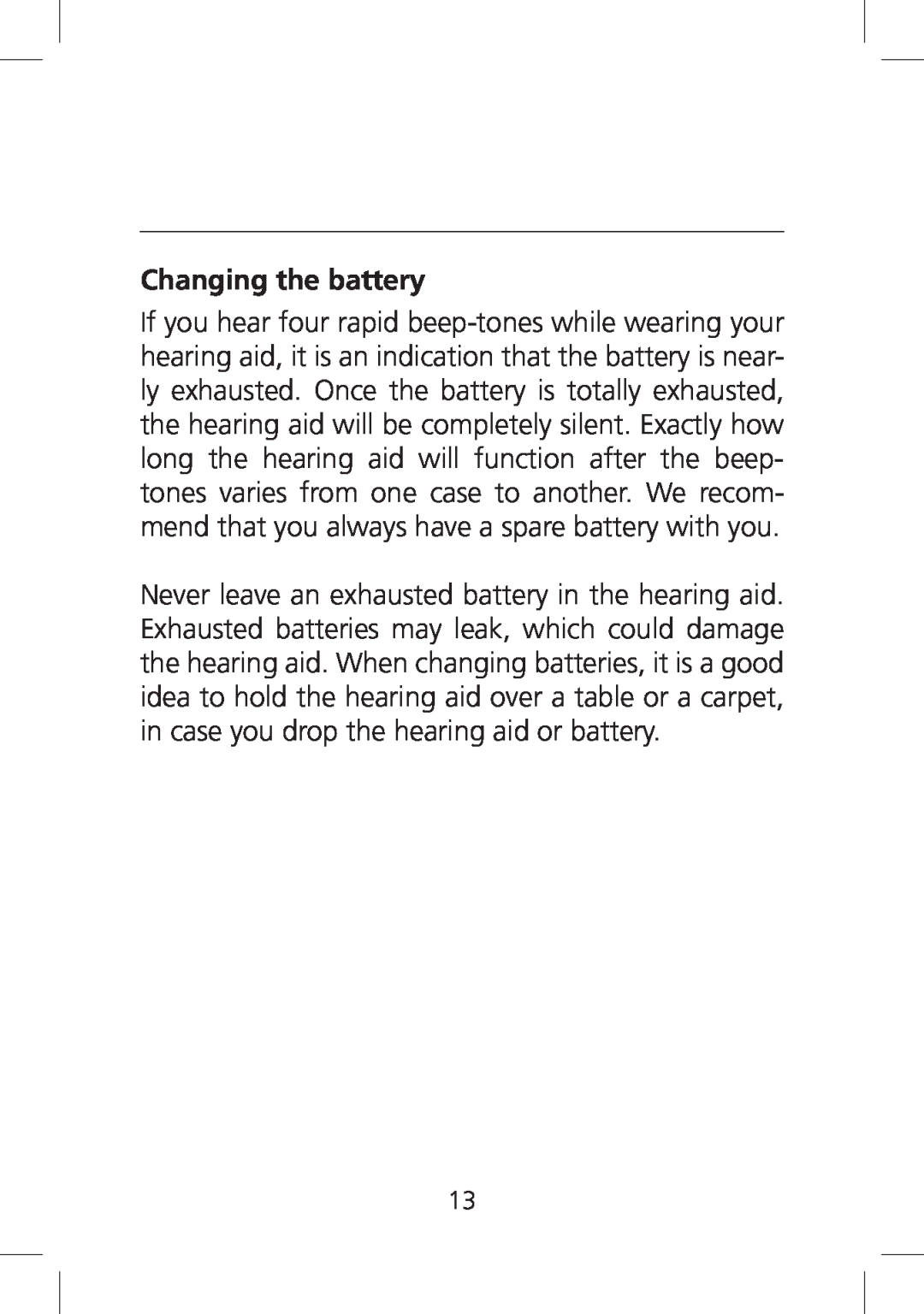 SV Sound SV-19 manual Changing the battery 