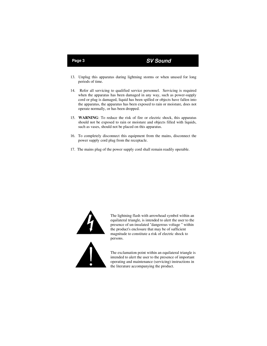 SV Sound SVS PB13 specifications SV Sound 