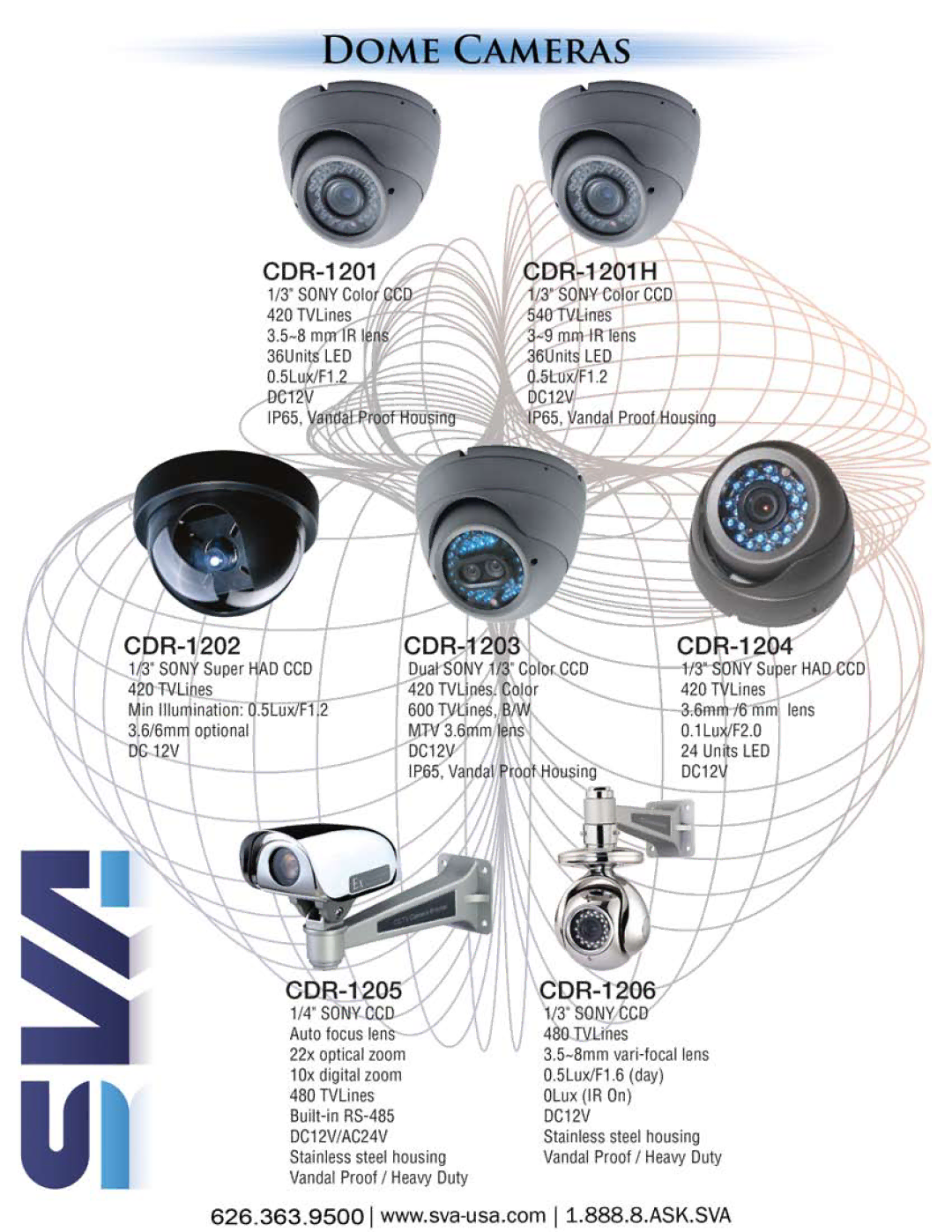 SVA CDR-1205 manual 