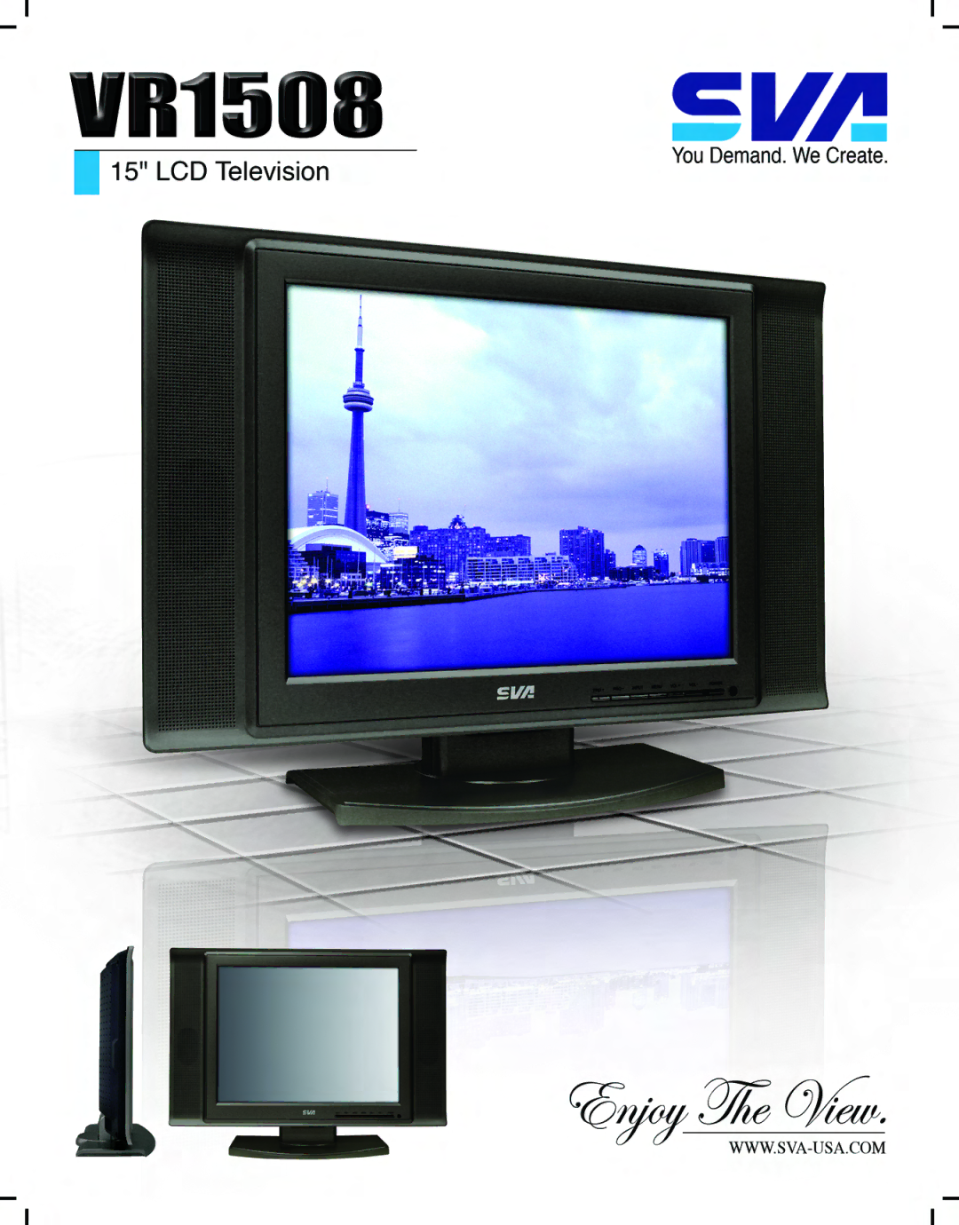 SVA VR1508 manual 