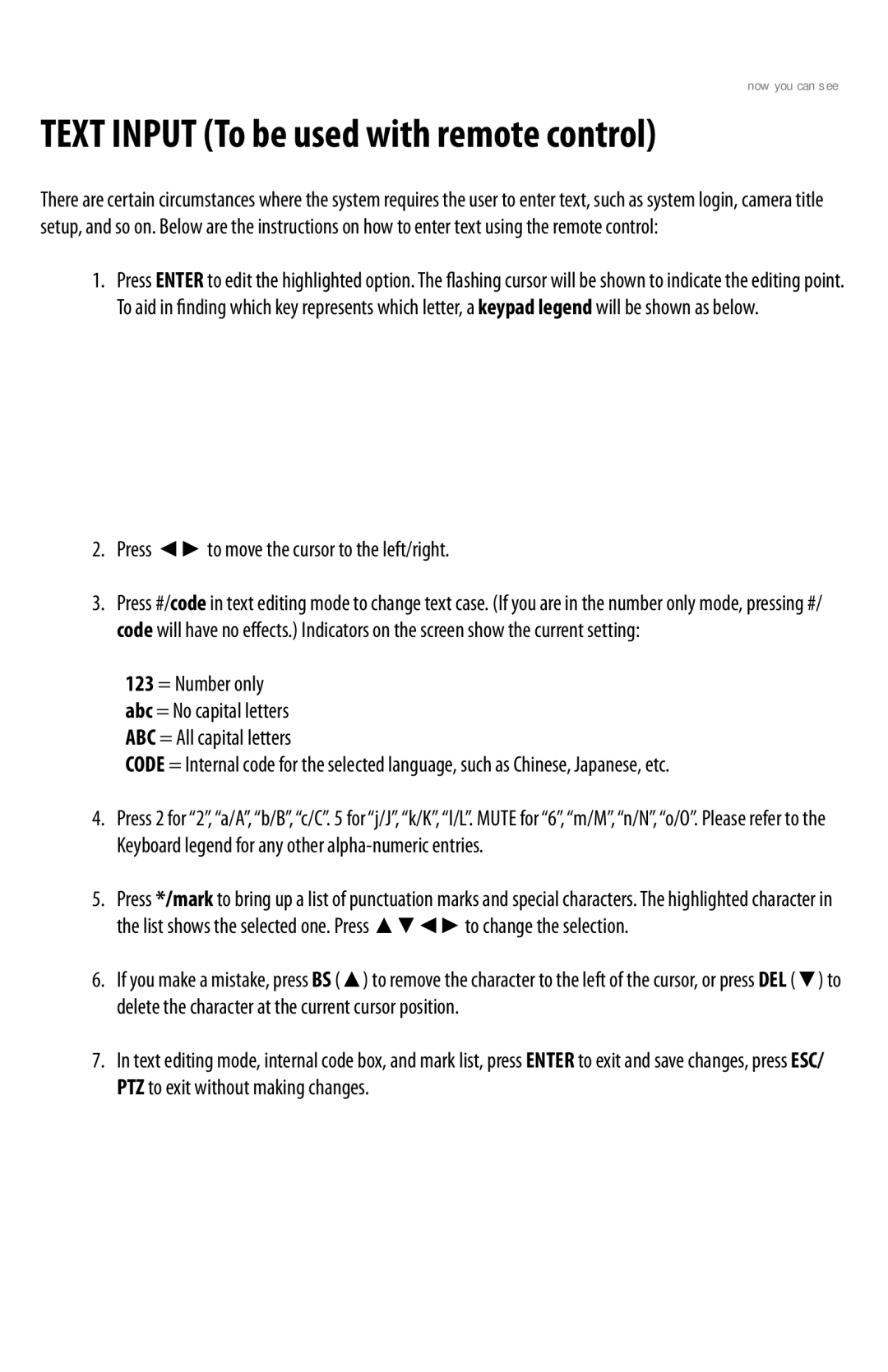 SVAT Electronics CLEARVU11 instruction manual General Information, Press to move the cursor to the left/right 