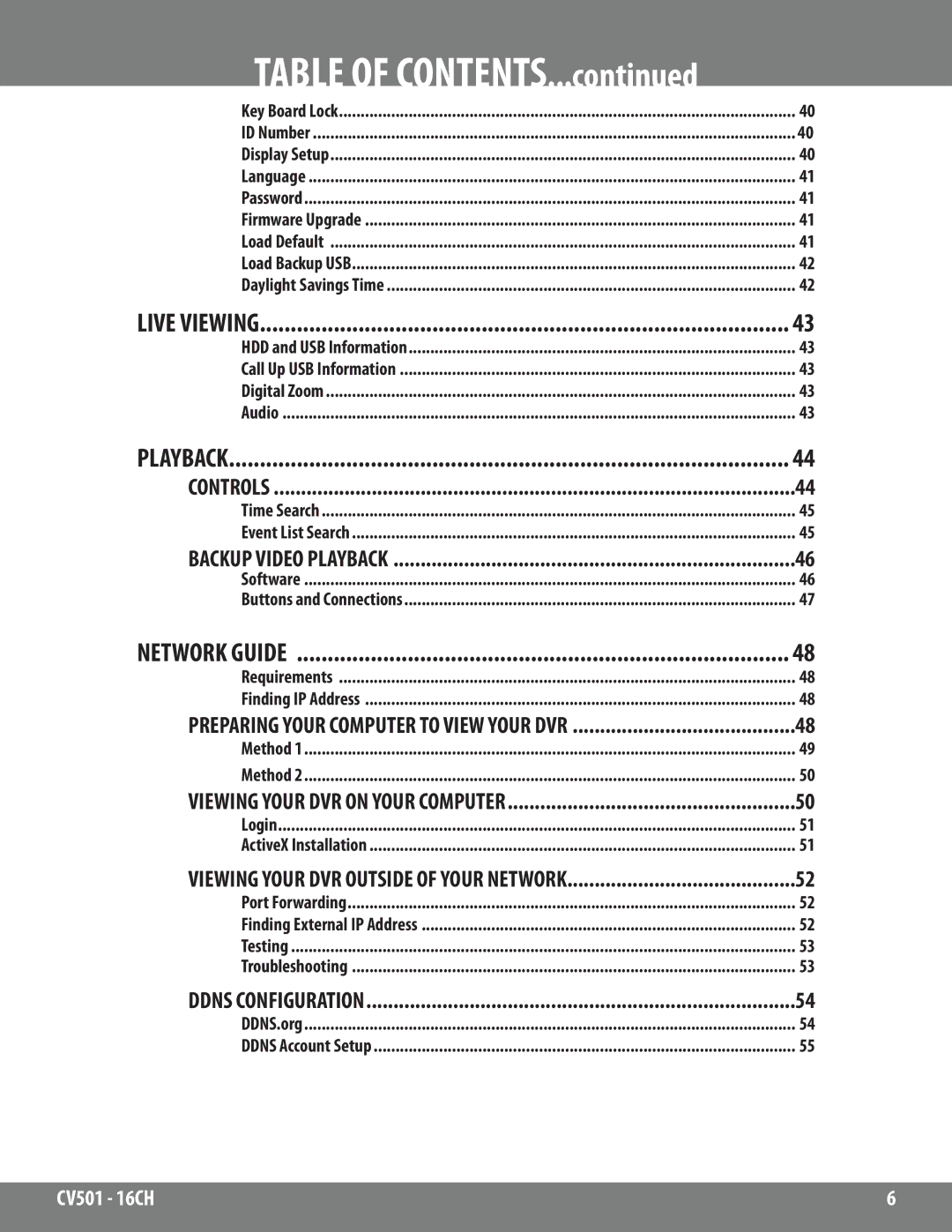 SVAT Electronics cv501-16ch manual Time Search Event List Search, Software Buttons and Connections, Method 