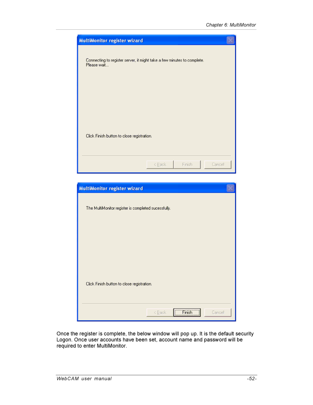 SVAT Electronics IP100, IP200, IP300 user manual MultiMonitor 