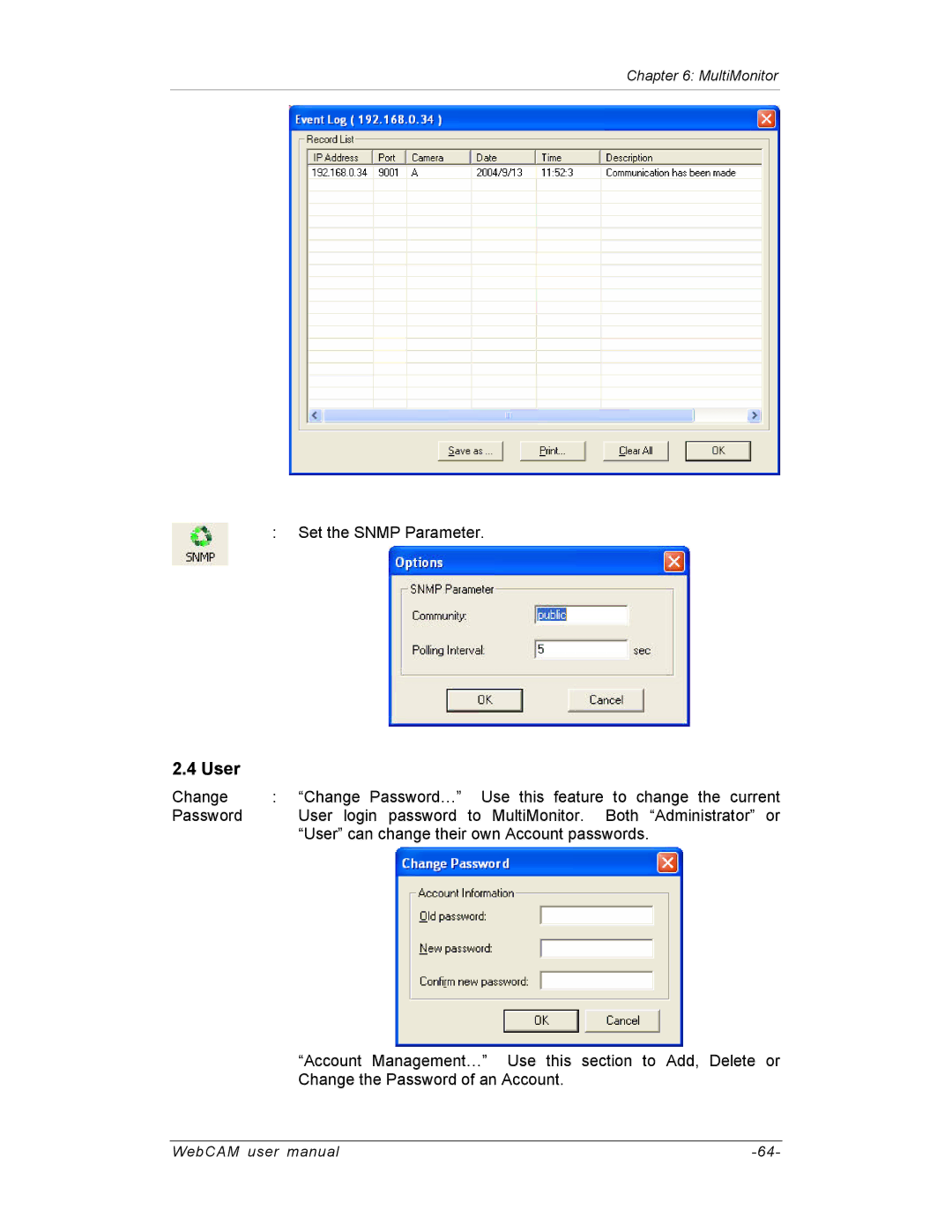 SVAT Electronics IP100, IP200, IP300 user manual User 