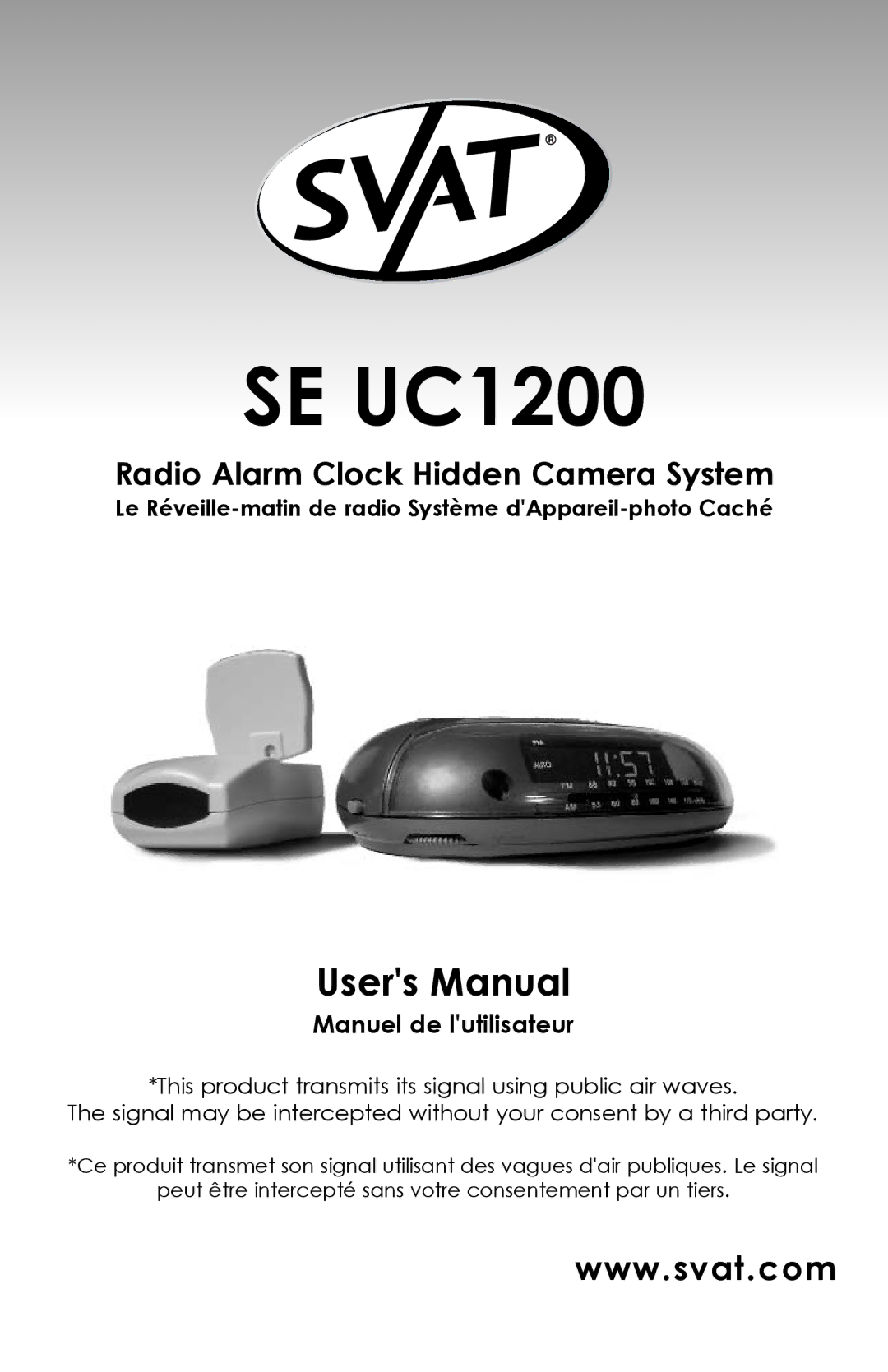 SVAT Electronics pmn user manual SE UC1200 