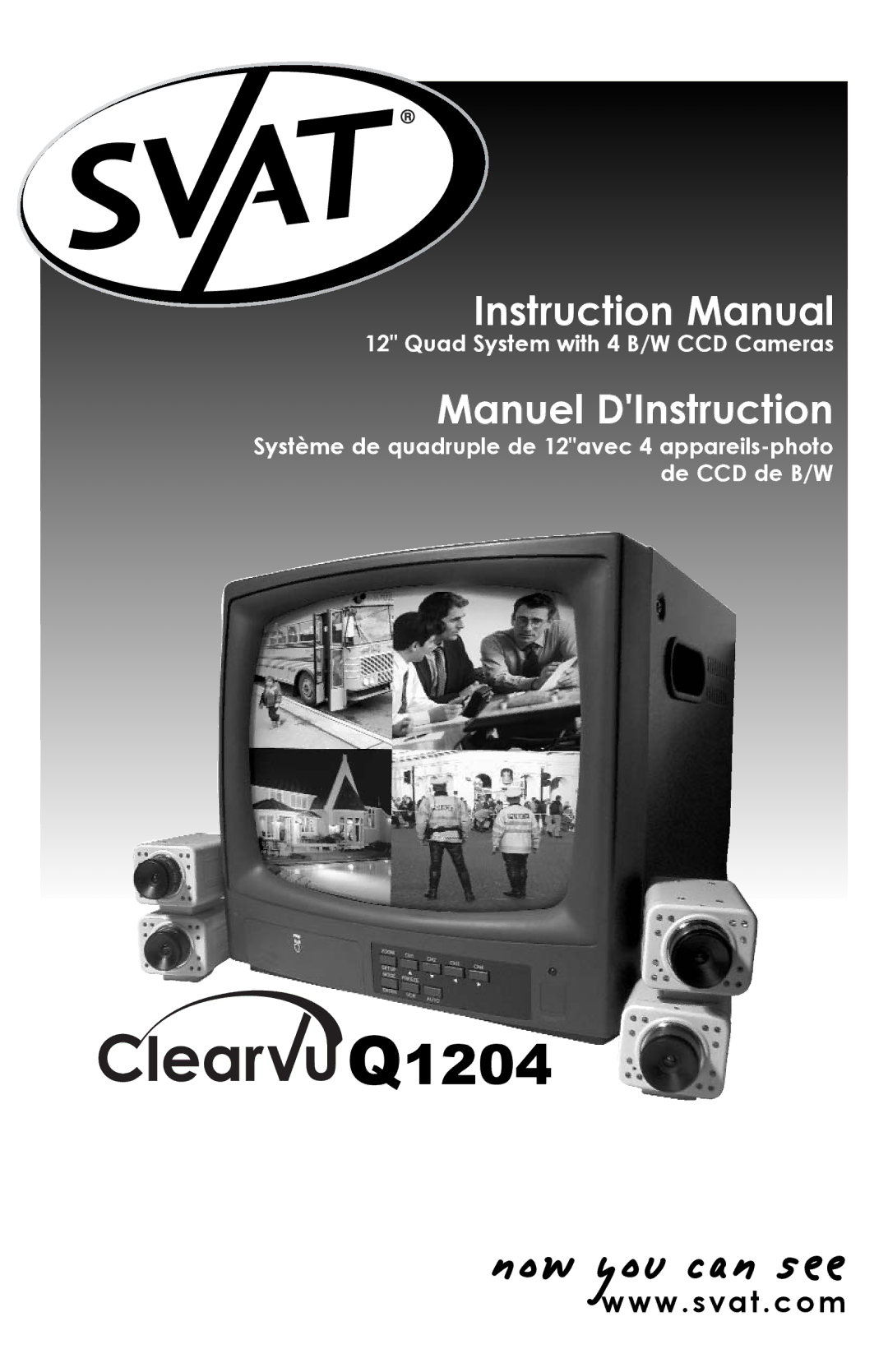 SVAT Electronics Q1204 instruction manual 