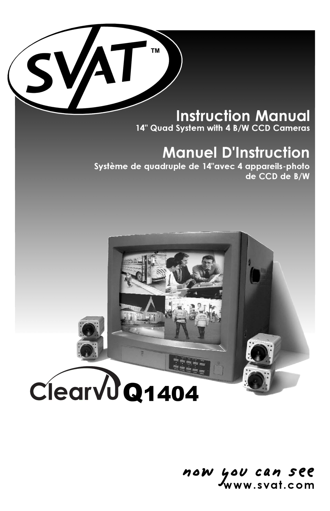 SVAT Electronics Q1404 instruction manual 