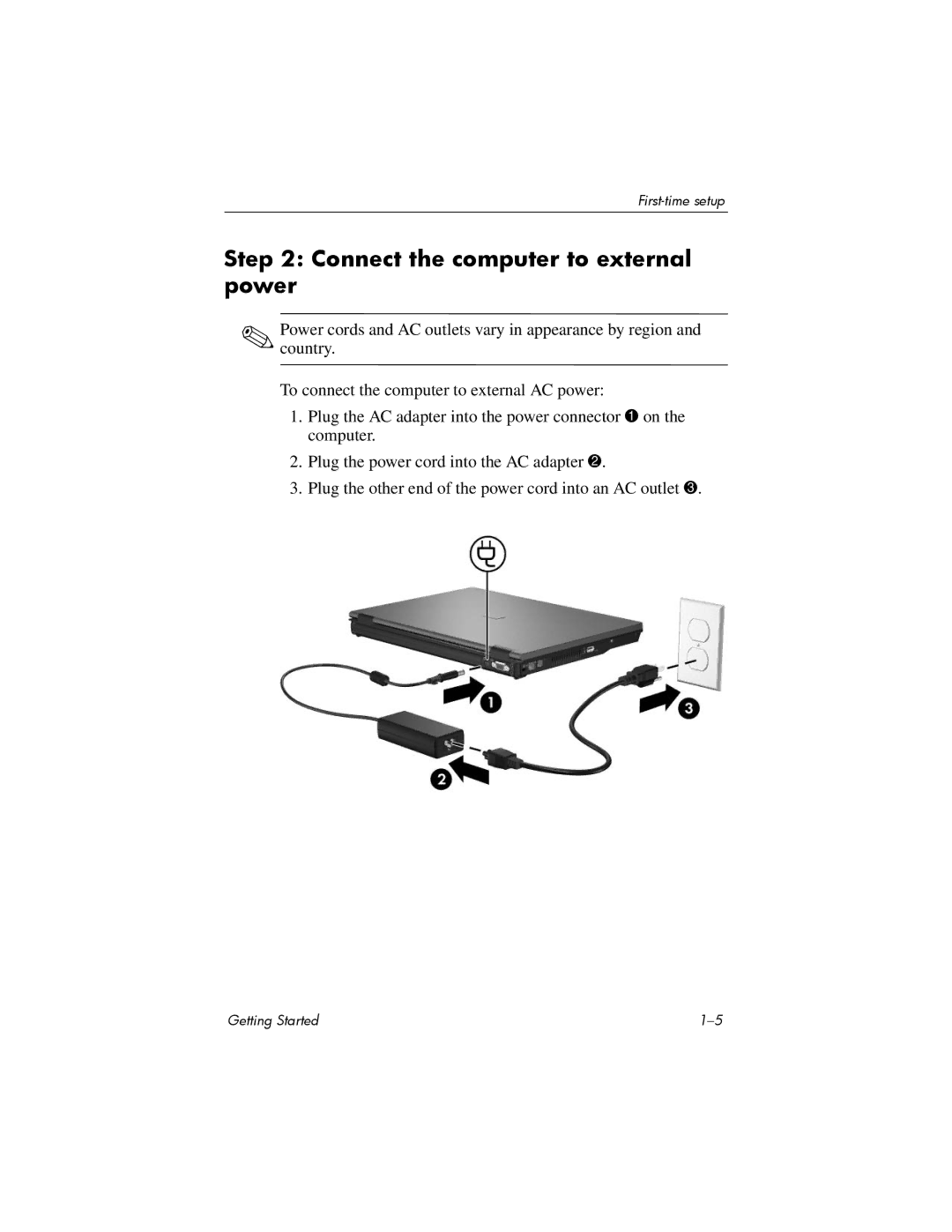 Swann 410769-001 manual Connect the computer to external power 