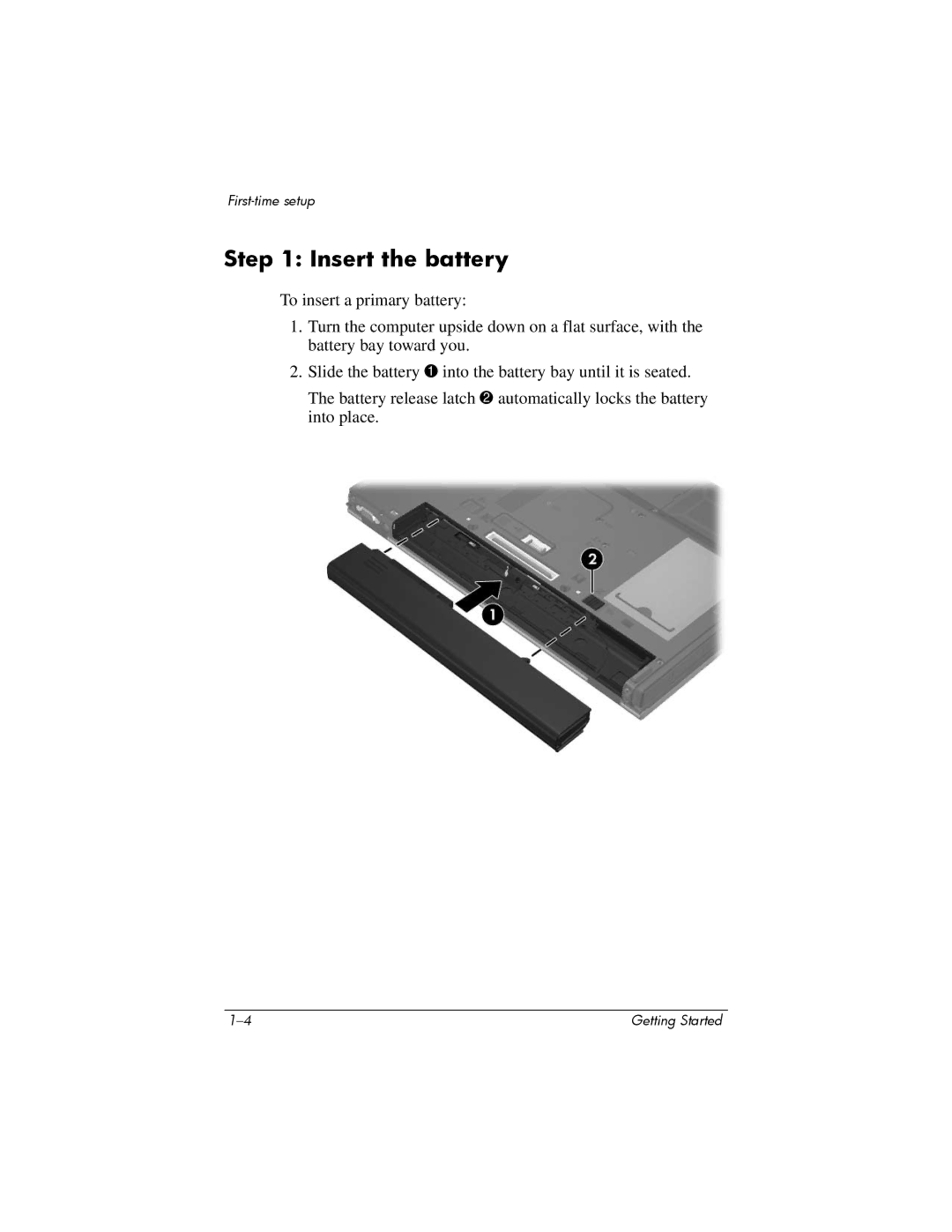 Swann 410769-001 manual Insert the battery 