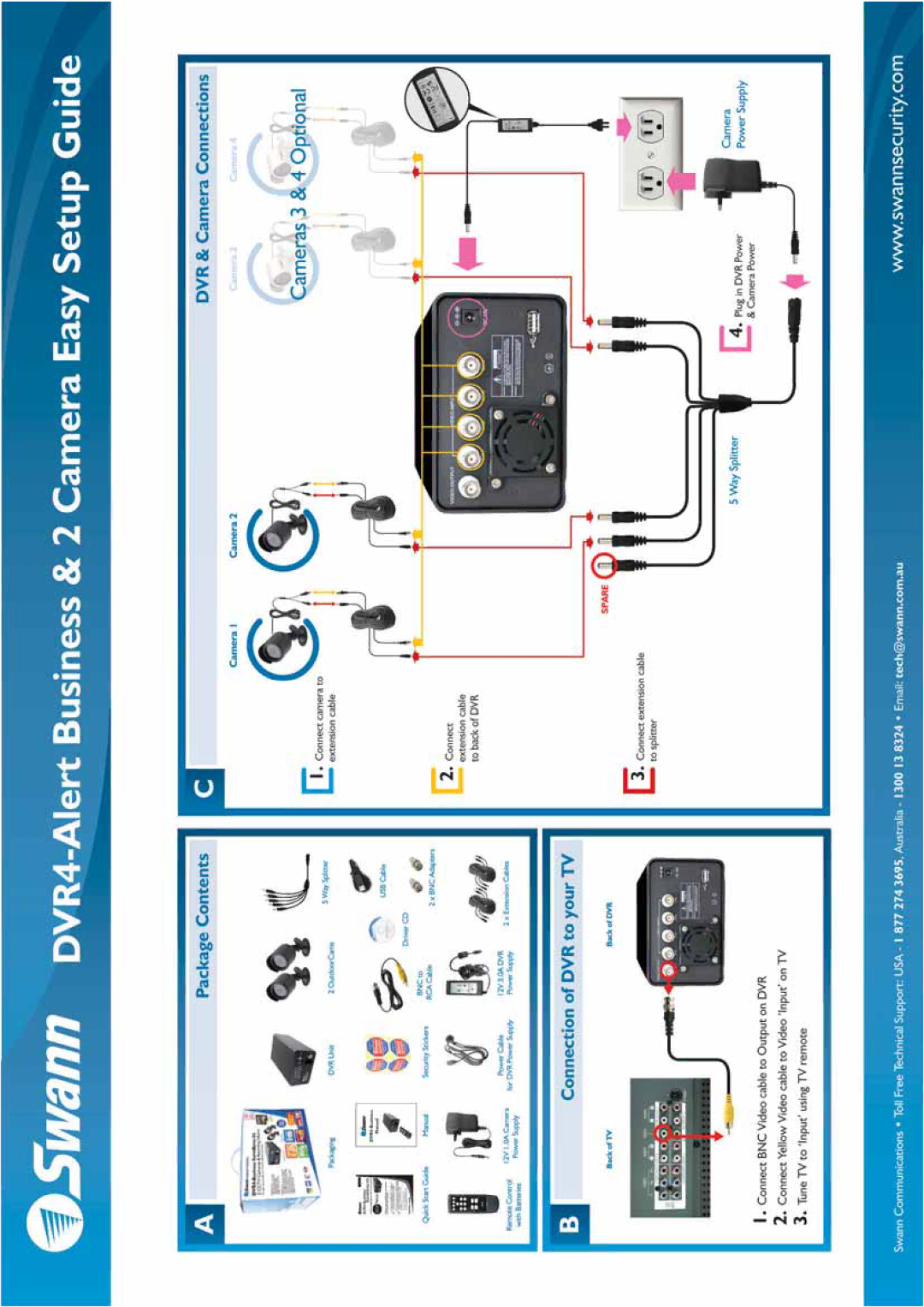 Swann DVR4 manual 