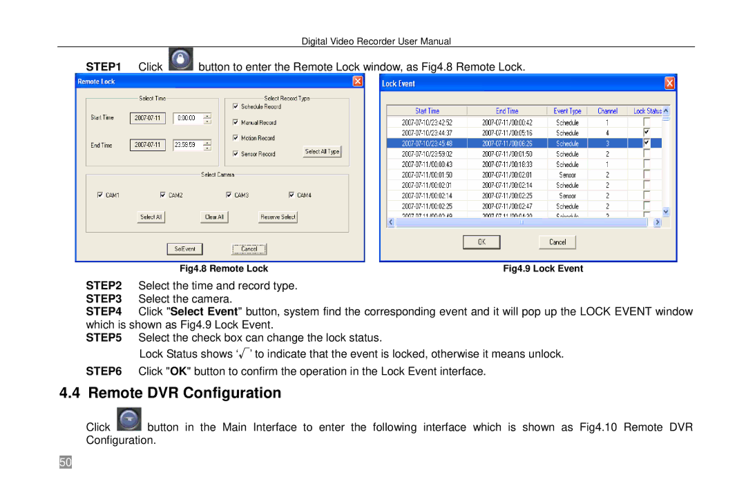 Swann SW242-6T4, P-6T4 manual Remote DVR Configuration 