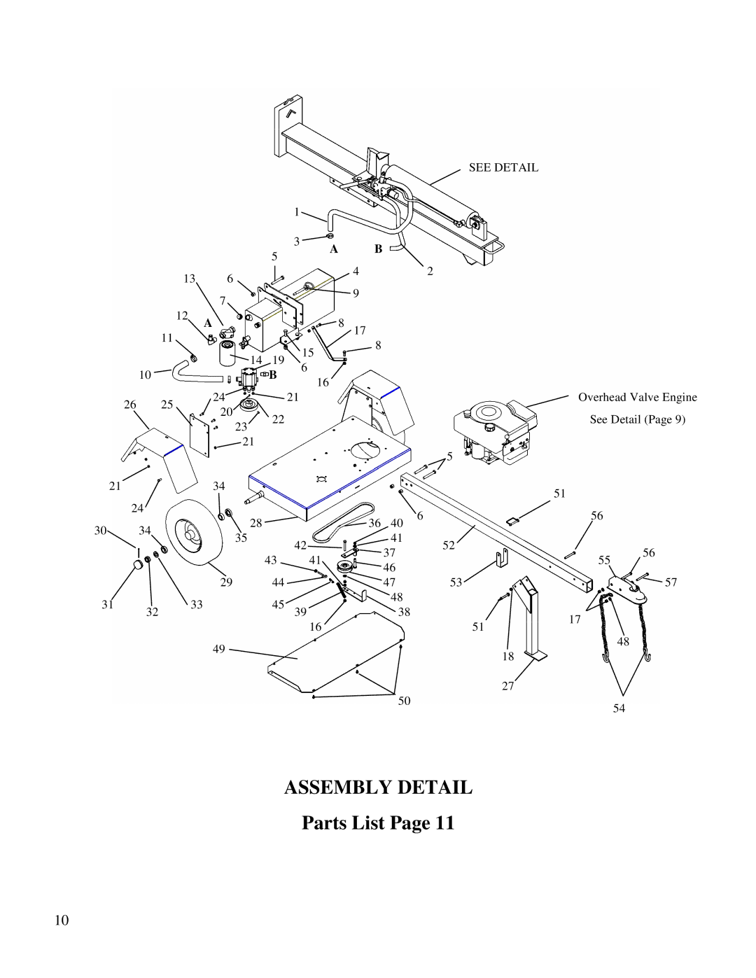 Swisher LS67526S manual Assemblydetail 