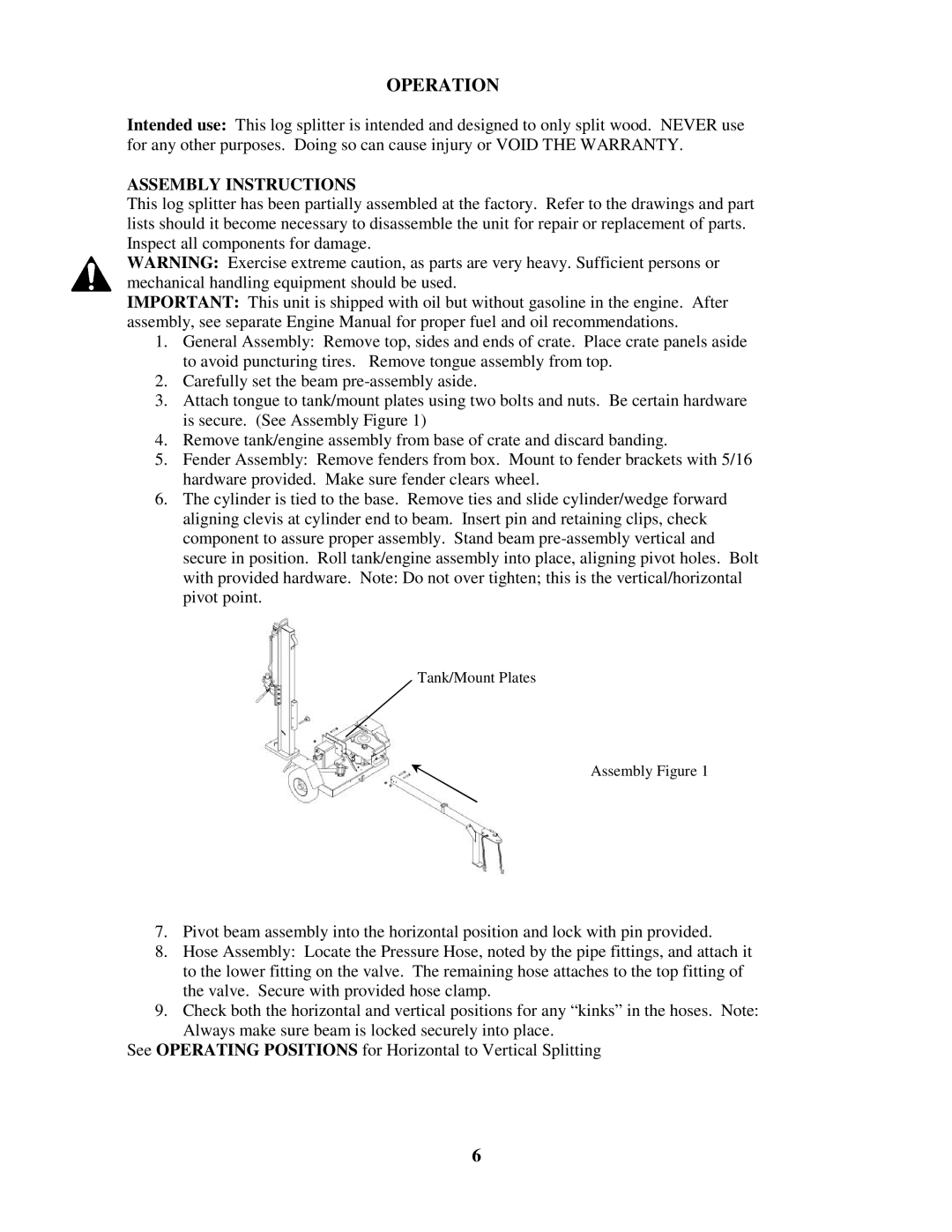 Swisher LS728C, LS10528C manual Assemblyinstructions, Carefullysetthebeampre-assemblyaside 