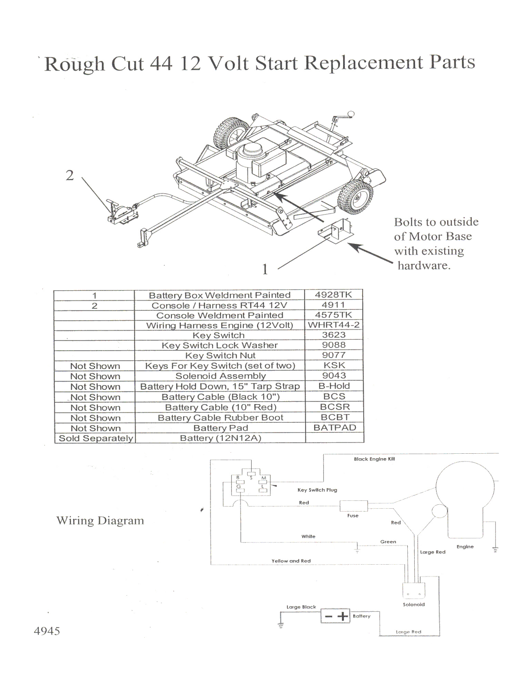 Swisher RT800441, RTB105441, POL10544HD owner manual 