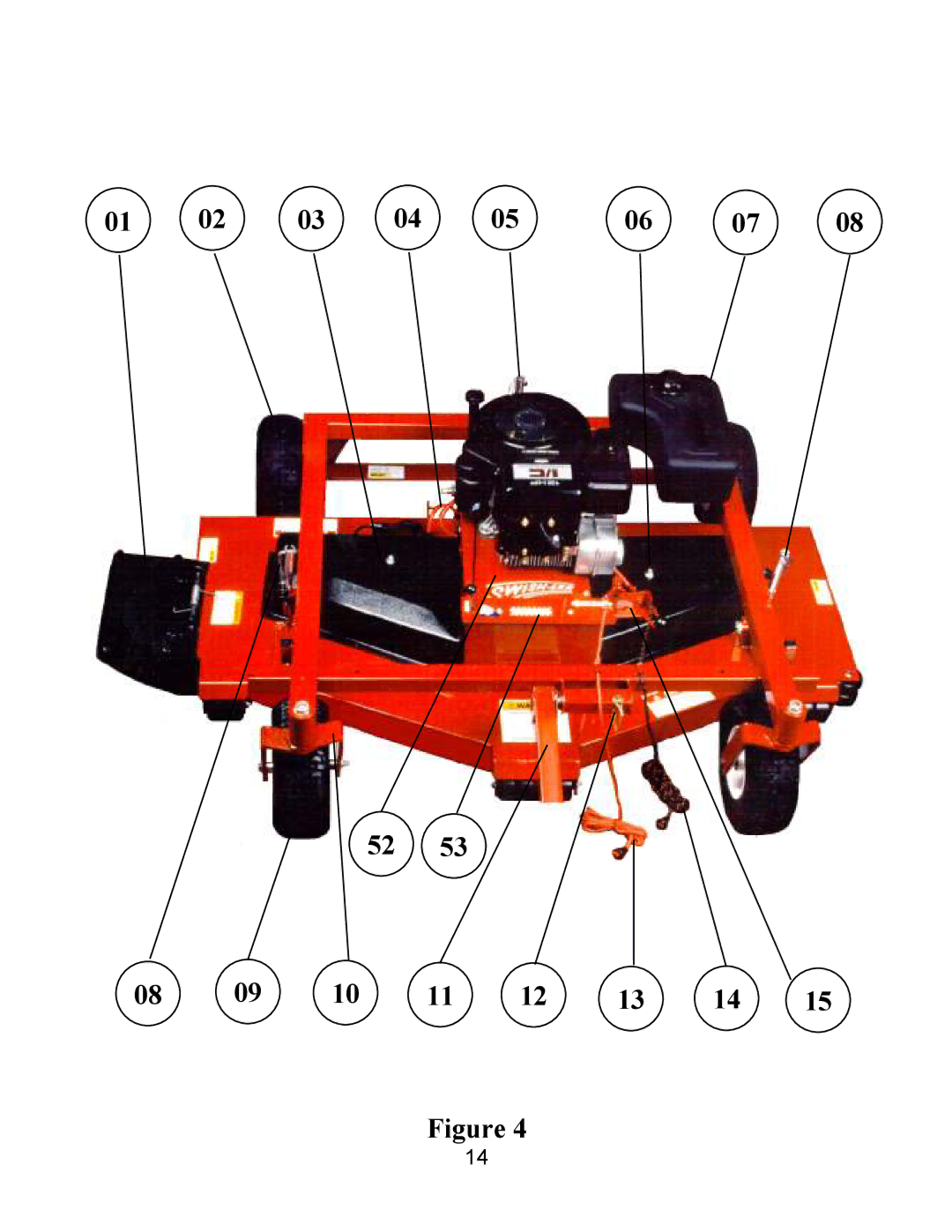 Swisher T1260, T1360, T1360, T1260 owner manual 08 09 10 11 12 13 14 