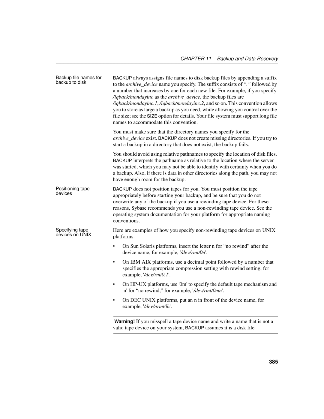 Sybase 12.4.2 manual 385 