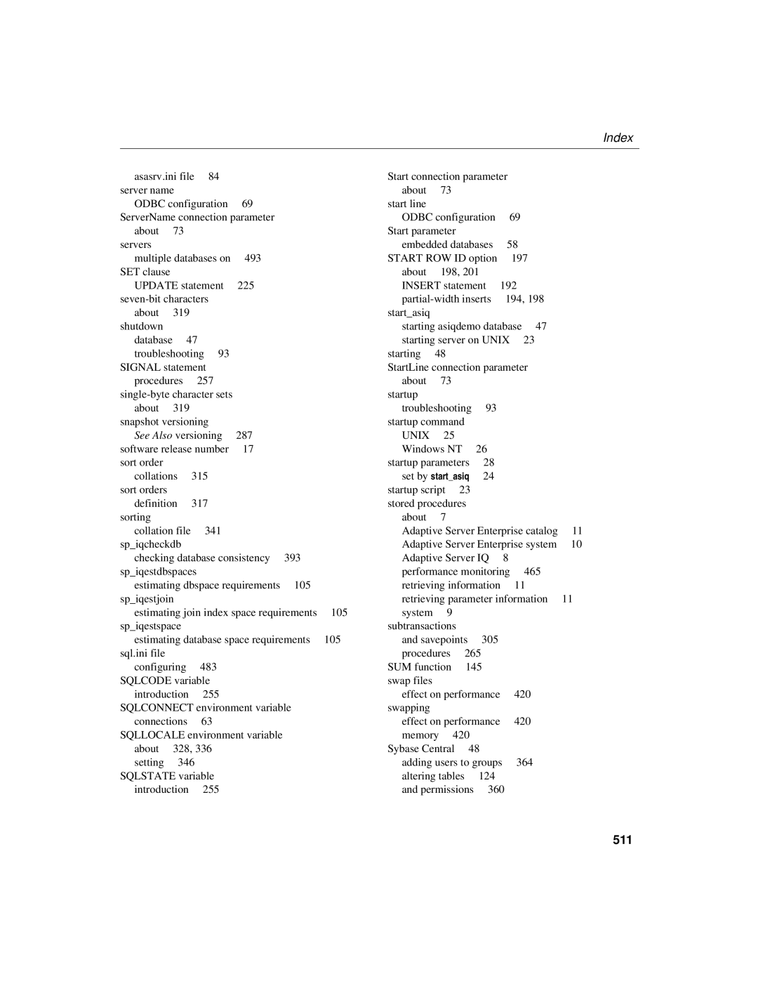 Sybase 12.4.2 manual 511 