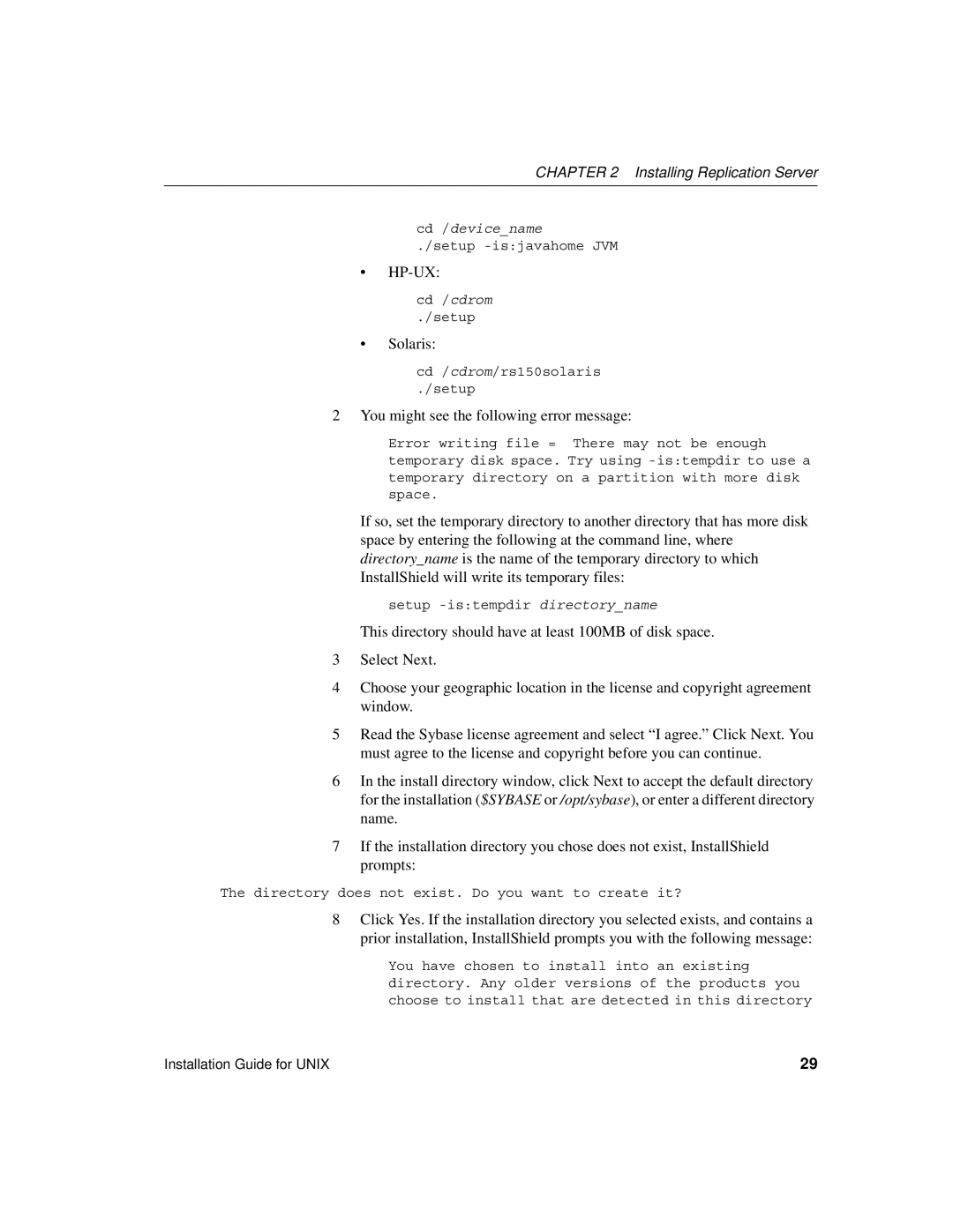 Sybase 15 manual Hp-Ux 