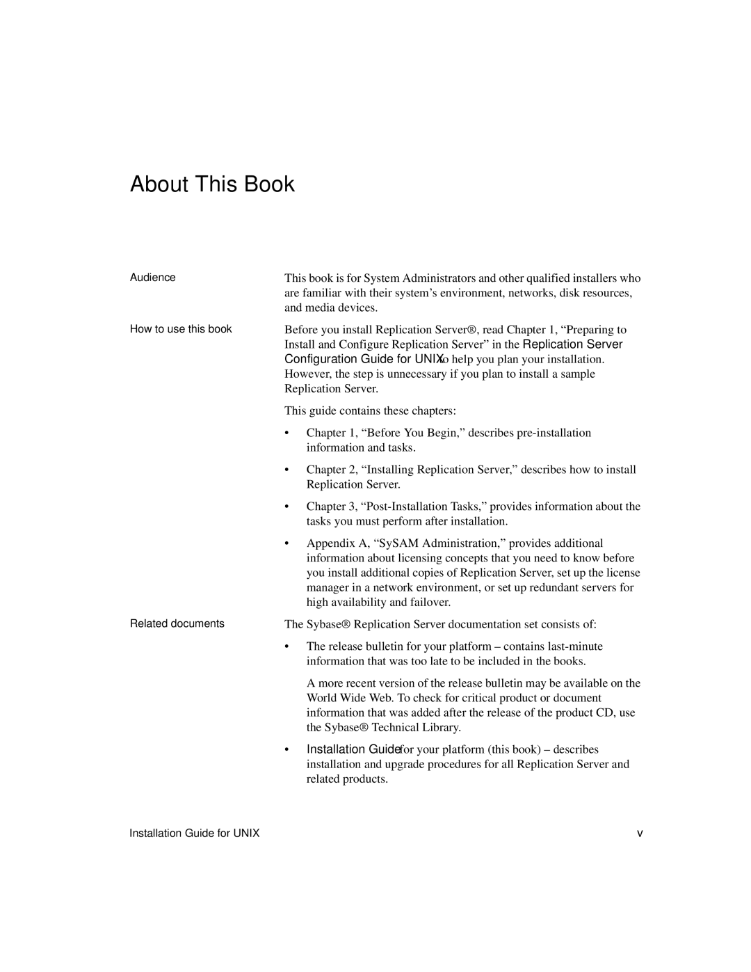 Sybase 15 manual About This Book 