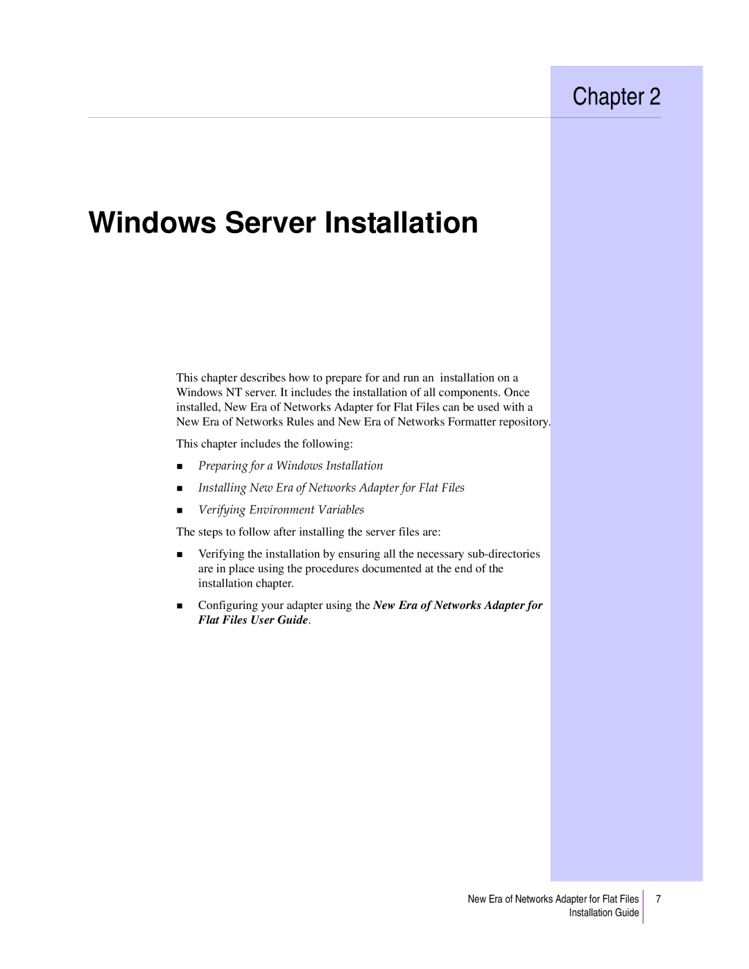 Sybase 3.8 manual Windows Server Installation 