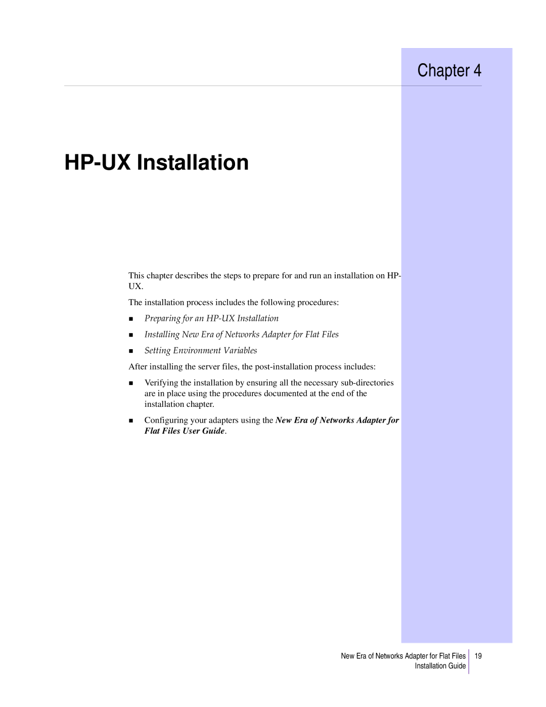 Sybase 3.8 manual HP-UX Installation 