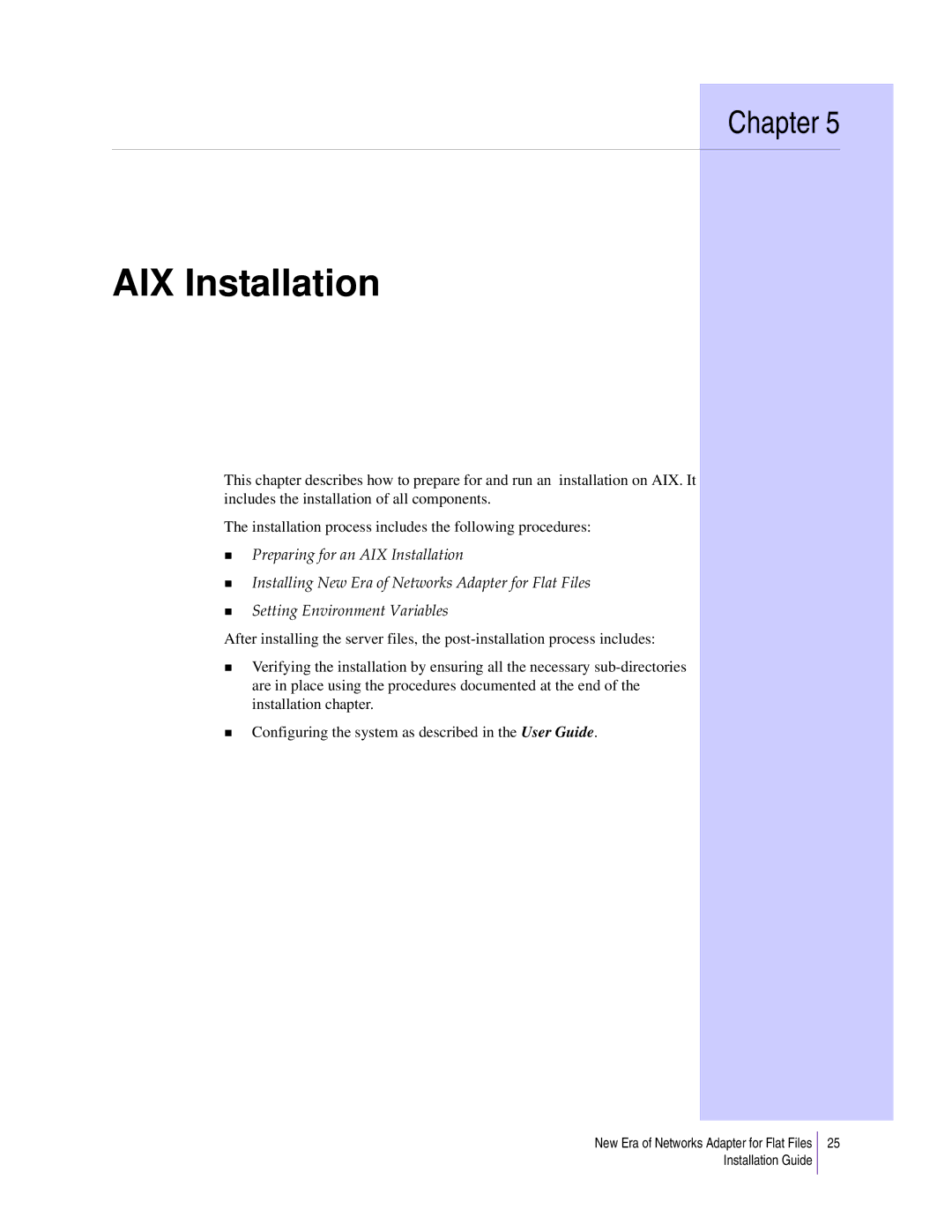 Sybase 3.8 manual AIX Installation 