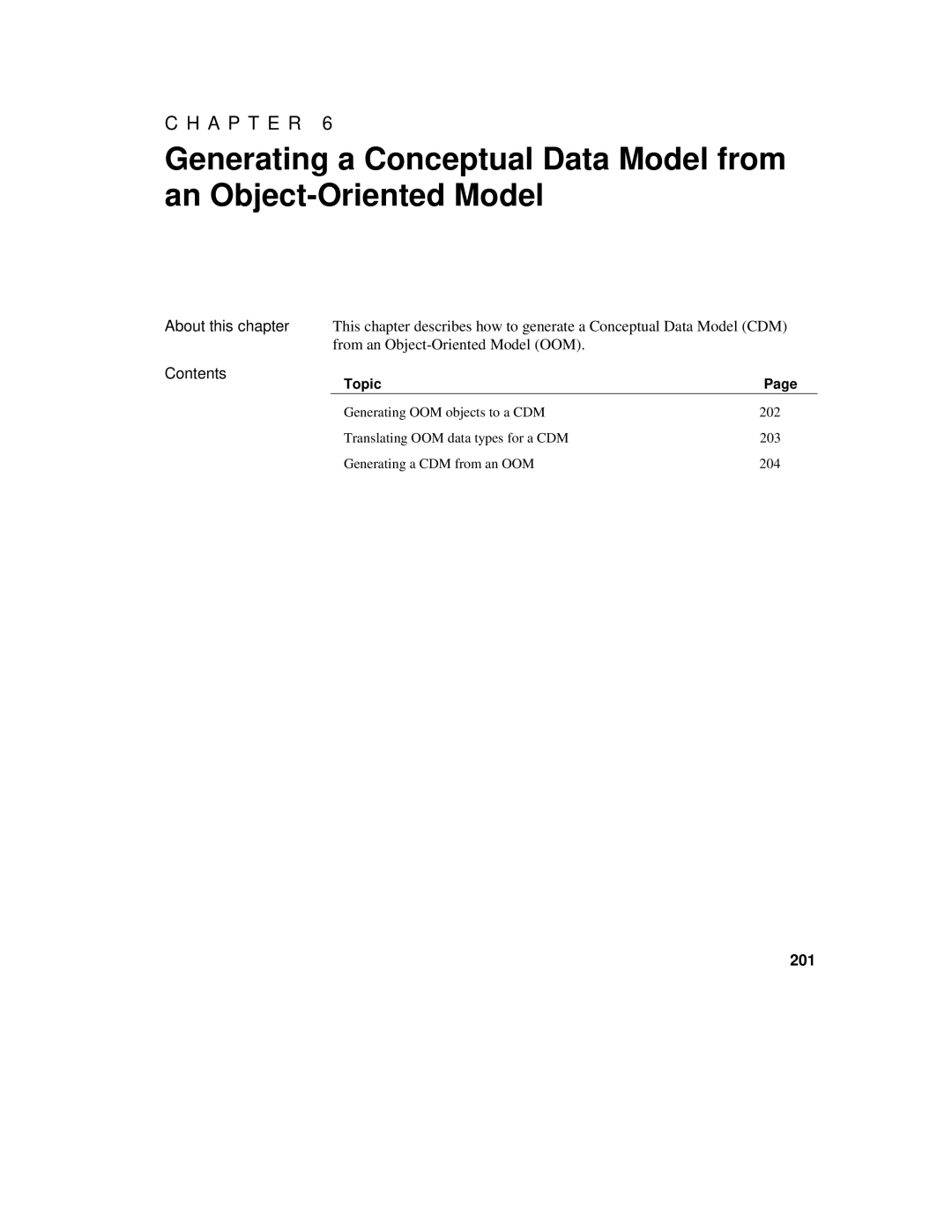 Sybase 7.5 manual Contents, 201 