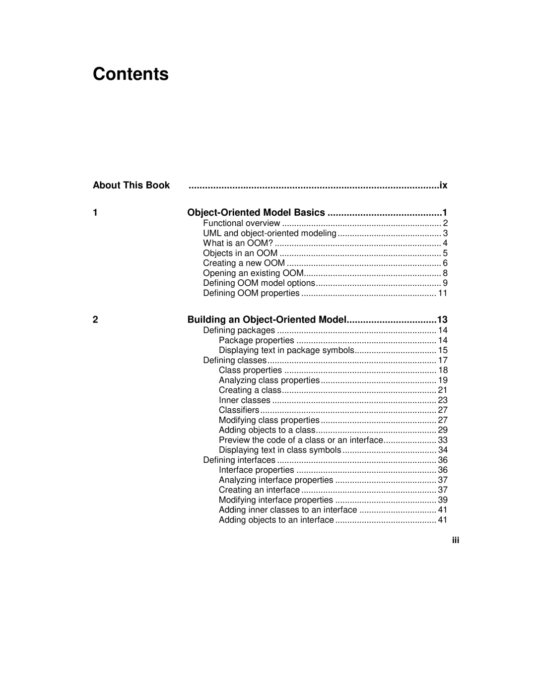 Sybase 7.5 manual Contents 