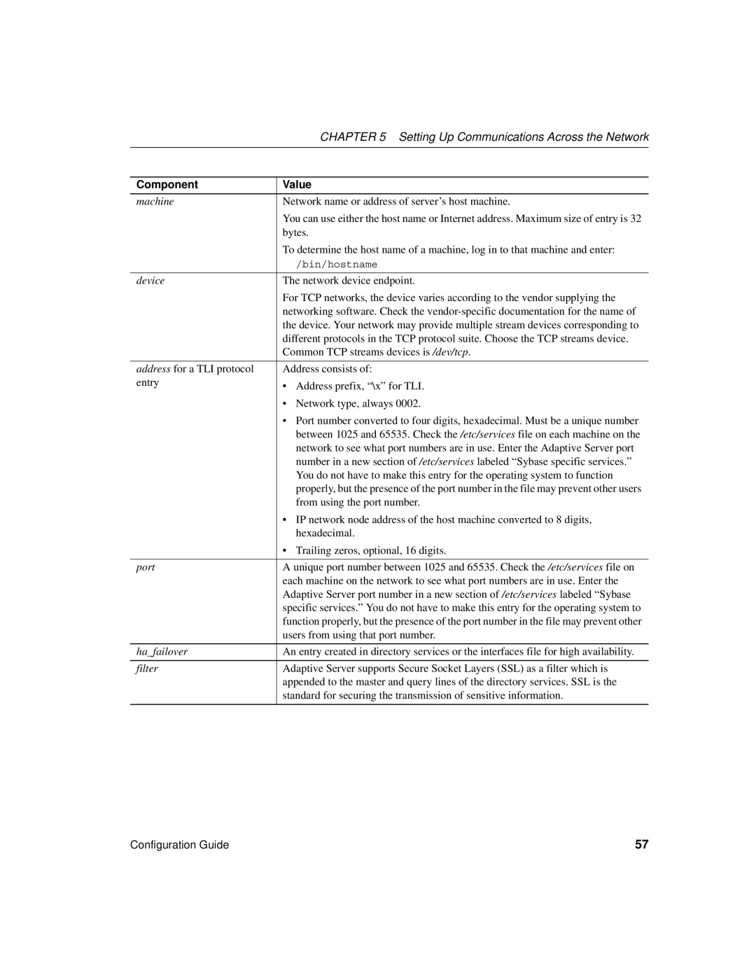 Sybase DC35823-01-1500-04 manual Setting Up Communications Across the Network 