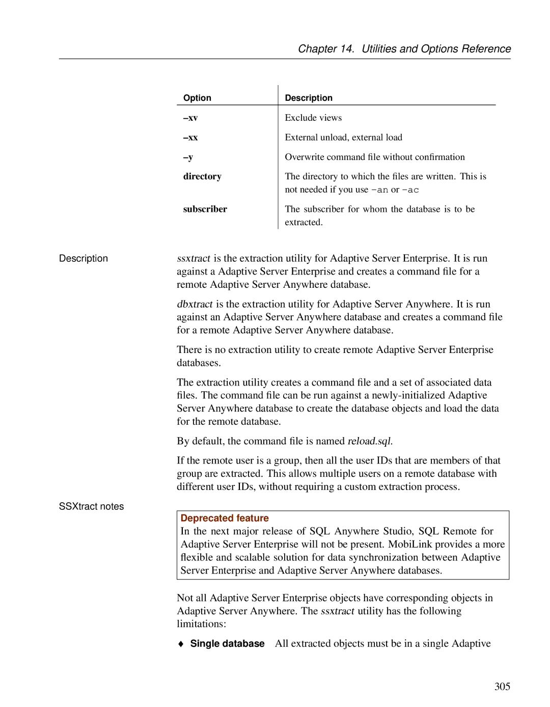 Sybase DC38133-01-0902-01 manual Remote Adaptive Server Anywhere database 