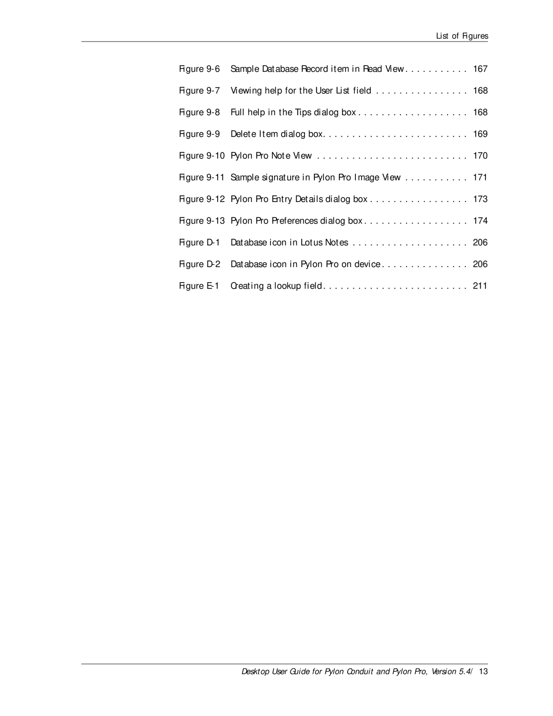 Sybase Desktop manual List of Figures 