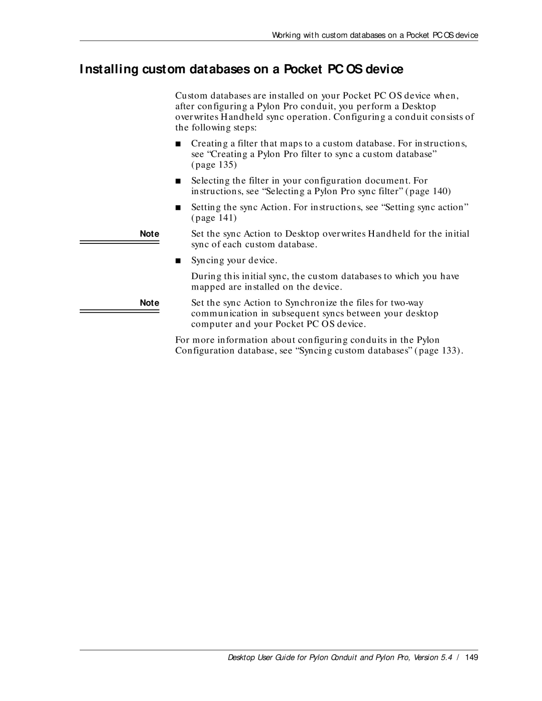 Sybase Desktop manual Installing custom databases on a Pocket PC OS device 