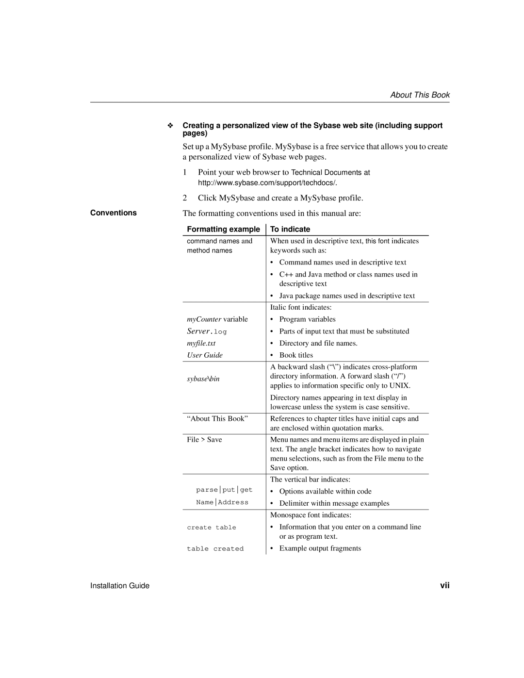 Sybase R/3 manual About This Book, Server.log 