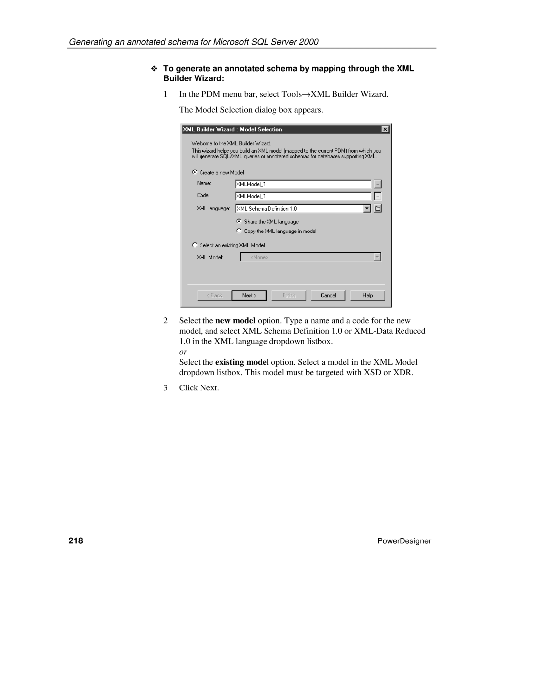 Sybase XML manual 218 