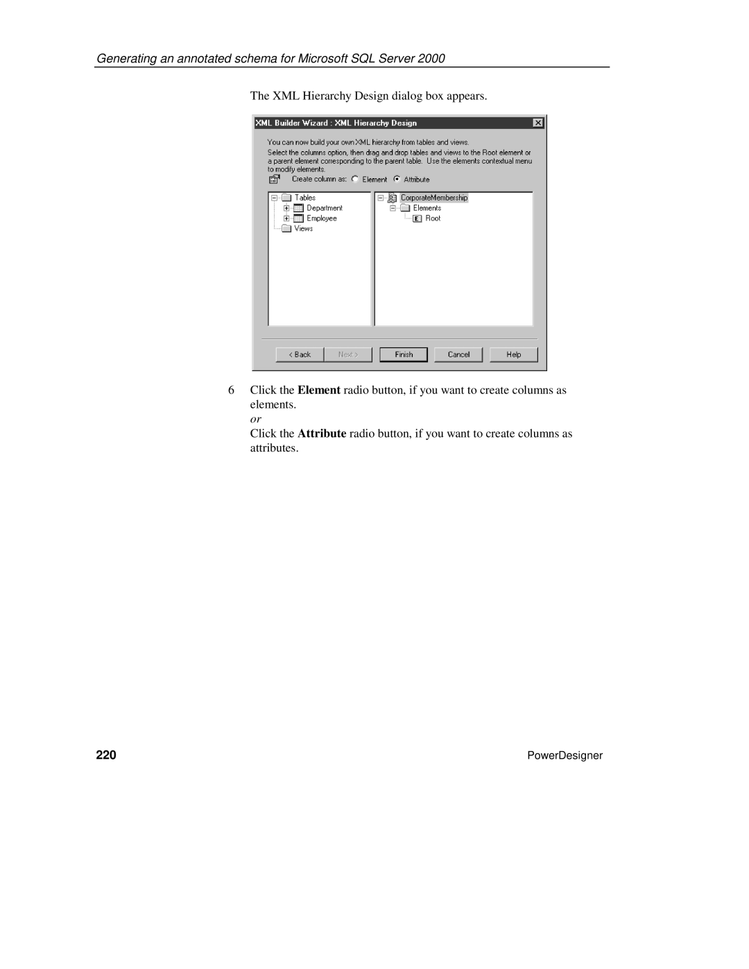 Sybase XML manual 220 