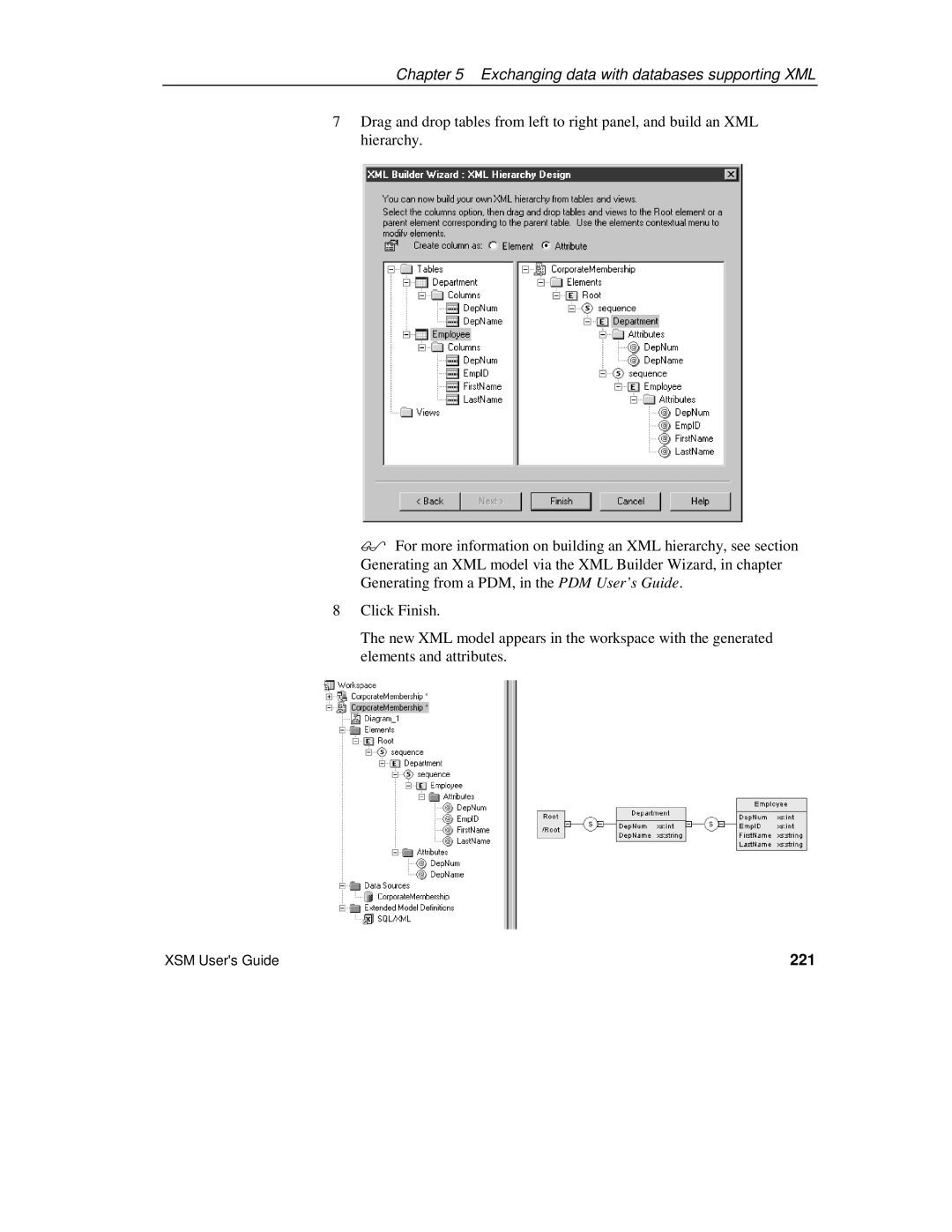 Sybase XML manual 221 